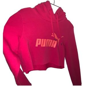 CROPPED PUMA HOODIE